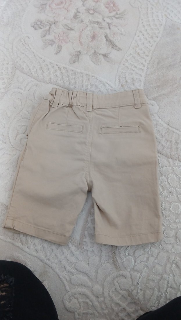 Bej Erkek Çocuk Regular Fit Şort - Görsel 2