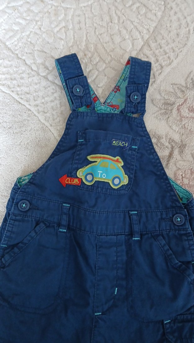 Lc waikiki Erkek Çocuk Nakışlı Salopet - Görsel 2