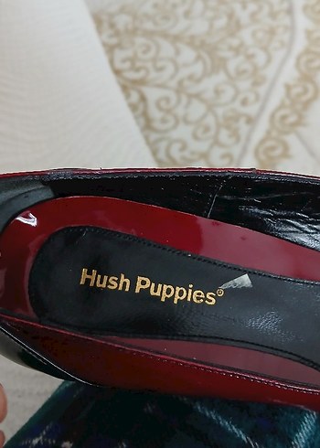 Kemerli Kırmızı Siyah Topuklu Stiletto - Görsel 5