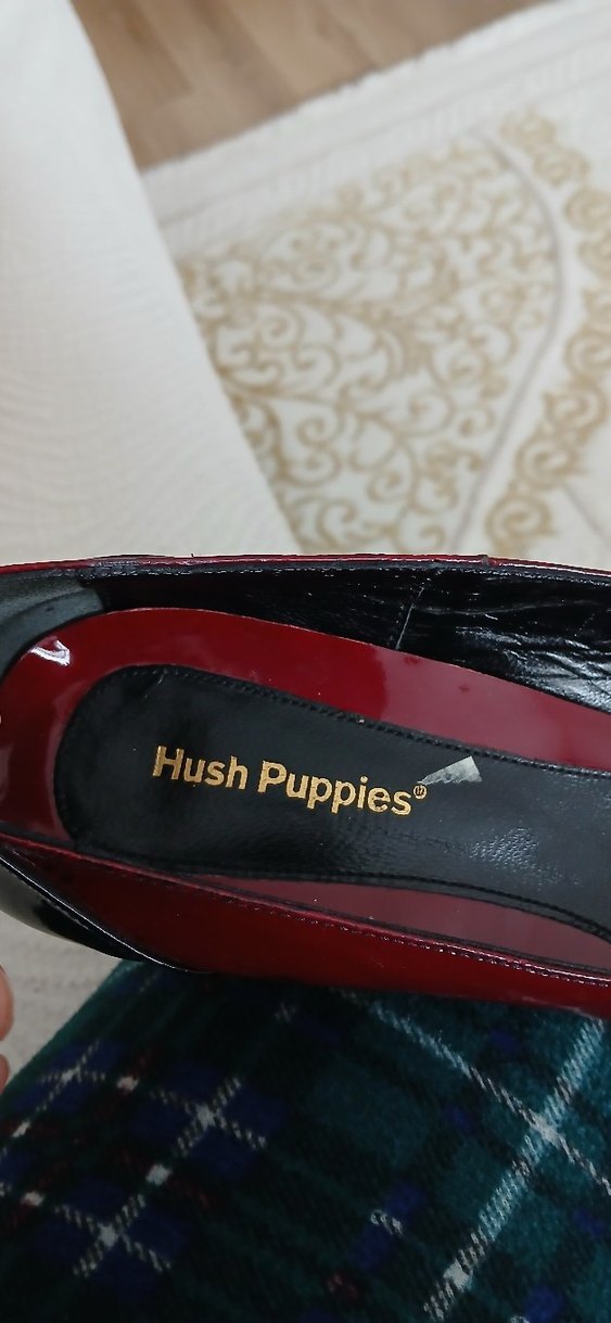 Kemerli Kırmızı Siyah Topuklu Stiletto - Görsel 5