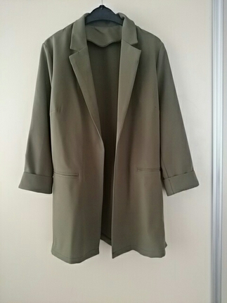 yeşil kumaş ceket