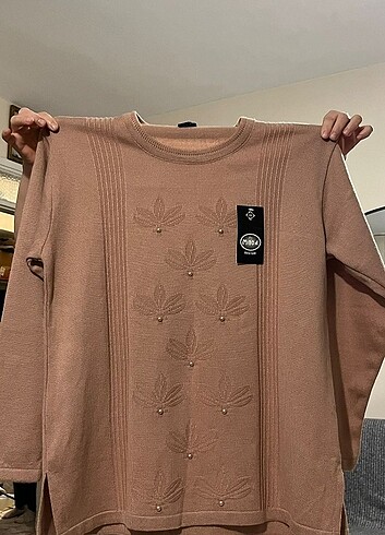 Öz moda xl pudra kazak
