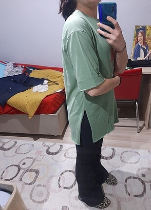 Tunik salaş kısa kollu 