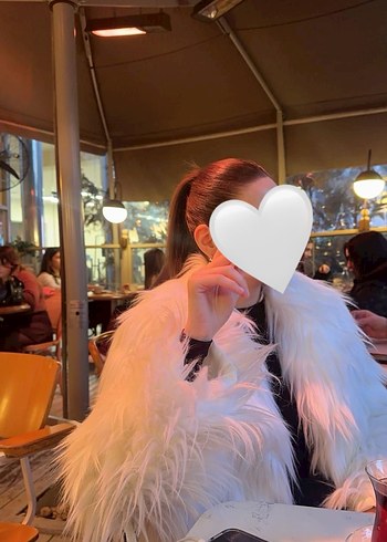 Zara Beyaz Kürk - Görsel 2