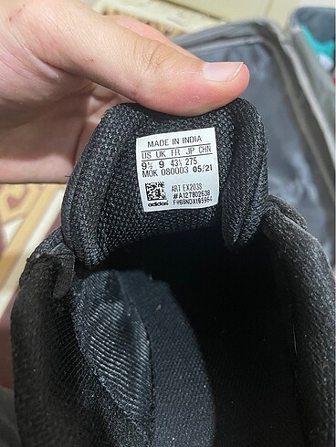 43 Beden Adidas temiz ayakkabı