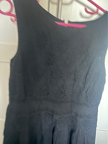 Topshop Top Shop siyah elbise