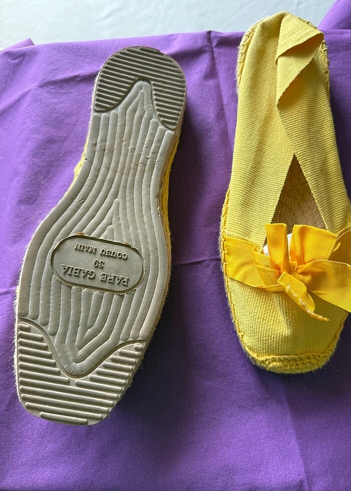 Parra gabia Fransız sıfır espadril - Görsel 4