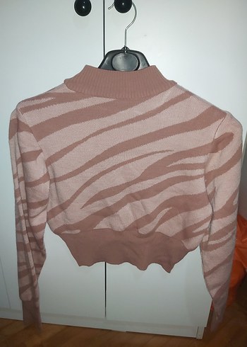 m Beden ten rengi Renk trendyol crop kazak
