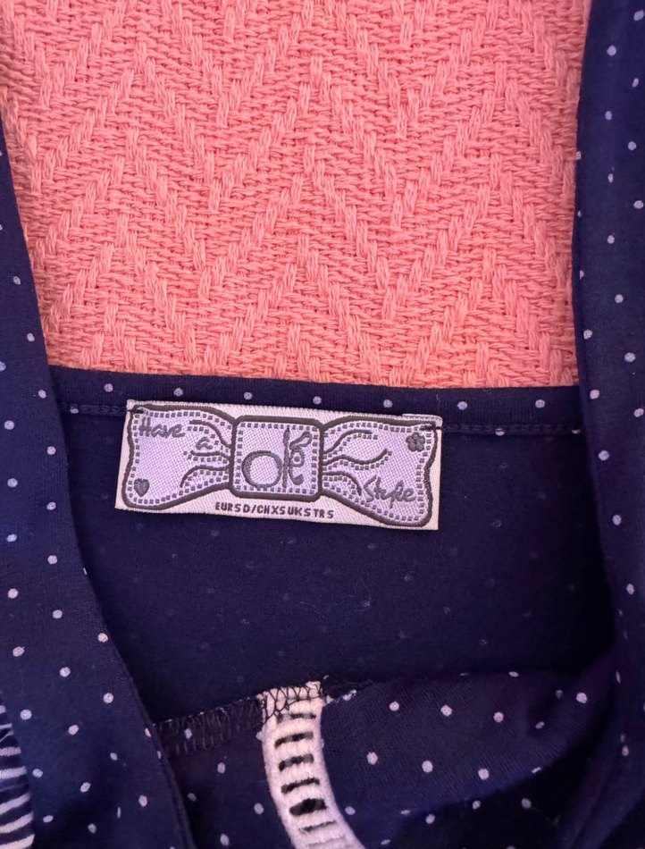 Puantiyeli Fırfırlı Mini Elbise - Görsel 4