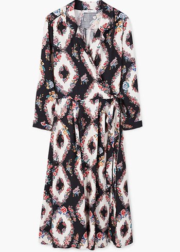 Mango Marka Desenli Kadın Elbise - Görsel 3