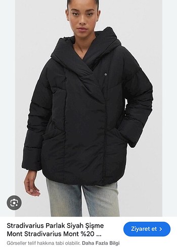 Stradivarius Oversize Şişme Mont