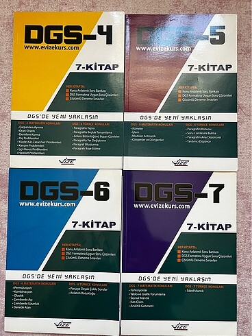 DGS KİTAP SETİ