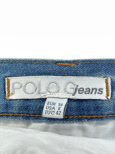 36 Beden mavi Renk Polo Garage Jean / Kot %70 İndirimli.