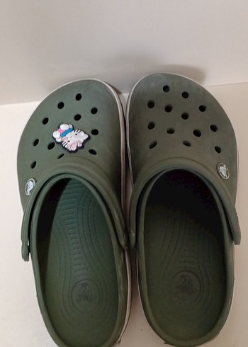 36 Beden Crocs Kadın Yeşil Terlik
