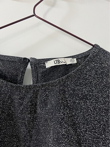 Simli kısa üst - Görsel 2