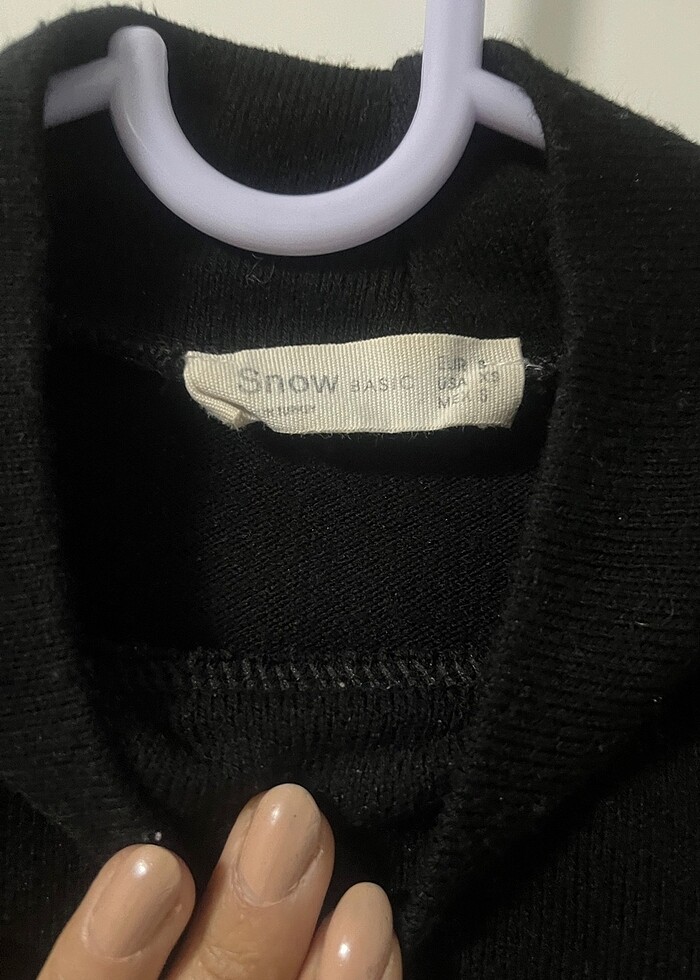 Gömlek detaylı kazak - Görsel 4