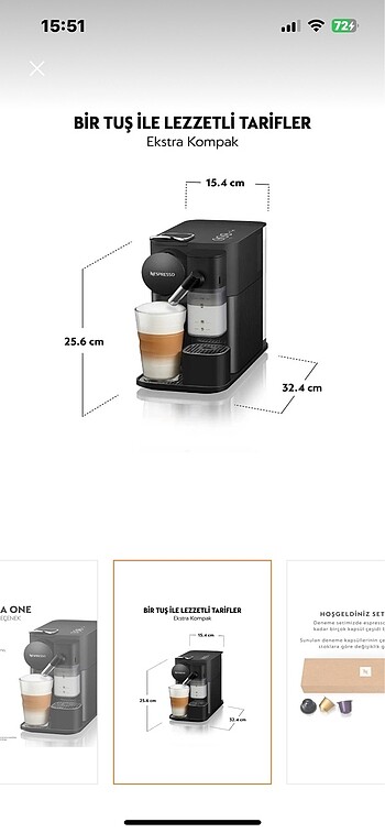 Nespresso Nespresso kapsül kahve makinesi