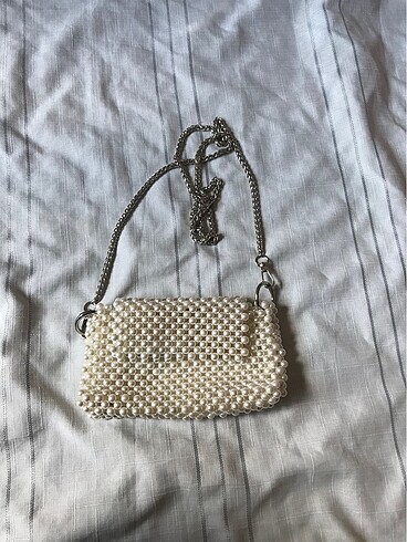 Zara Coquette Y2k inci boncuk çanta