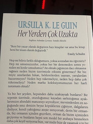  Ursula K Le Guin Her yerden çok uzakta