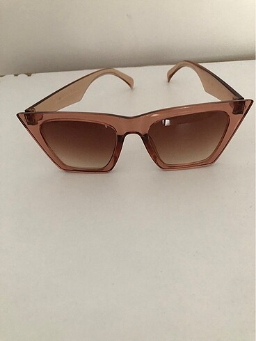 Açık kahverengi gözlük - Görsel 2