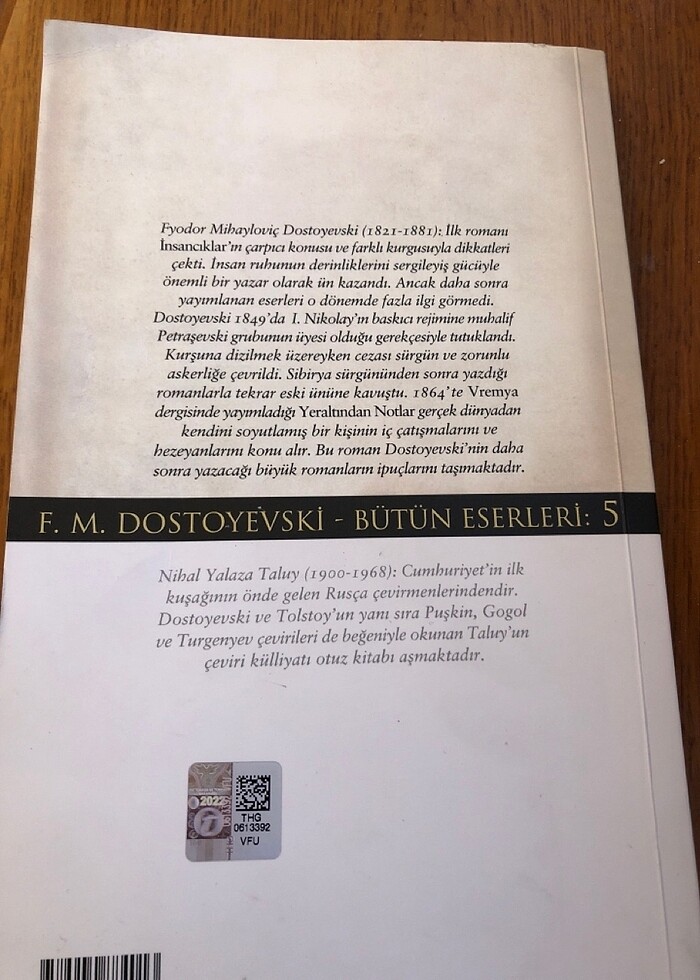 Yeraltından Notlar - Dostoyevski - Görsel 2