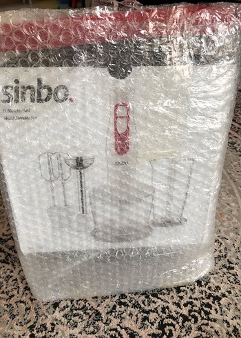 Beden Sinbo SHB-3147 3 Fonksiyonlu Beyaz El Blender Seti