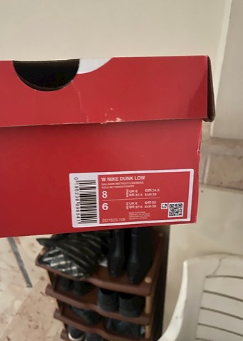 NİKE KADIN DUNK LOW BORDO AYAKKABI - Görsel 5