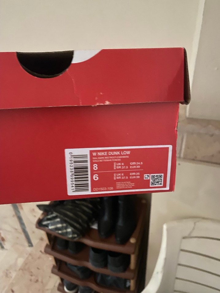 NİKE KADIN DUNK LOW BORDO AYAKKABI - Görsel 5