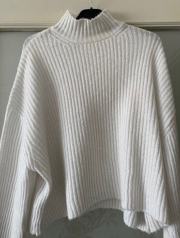 BEYAZ KOTON KAZAK - Görsel 2