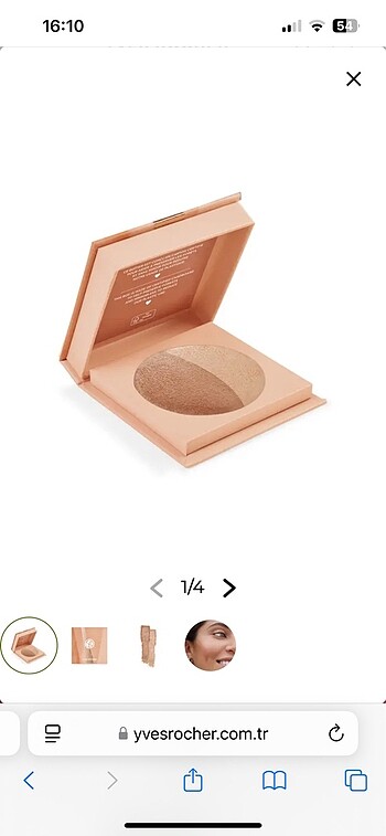 Yves rocher aydınlatıcı bronzer