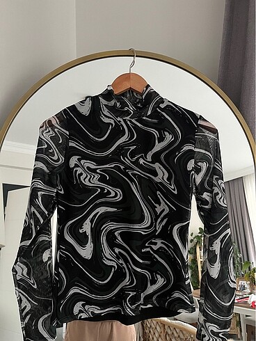 Bershka Desenli bluz