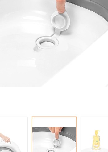 Katlanabilir Bebek Küveti Pratik Tasarım - Görsel 4