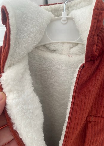 Kahverengi Kürklü Bebek Tulumu - Görsel 6