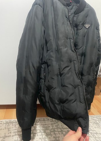 Siyah Fermuarlı Erkek Mont - Görsel 5