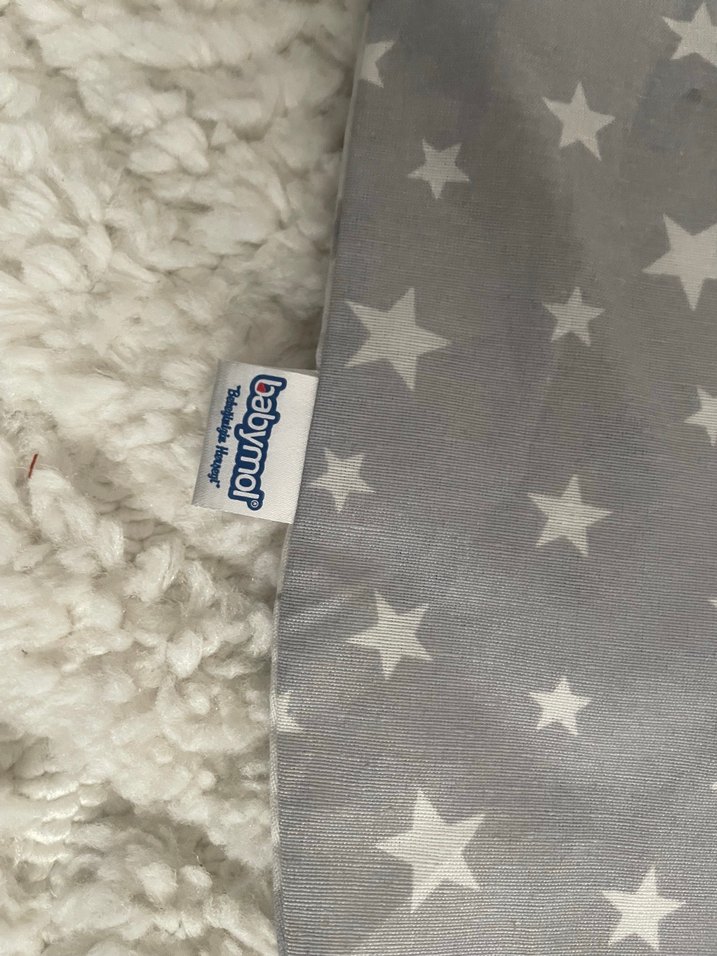 Fiyonklu yıldızlı gri renk Puset örtüsü - Görsel 4