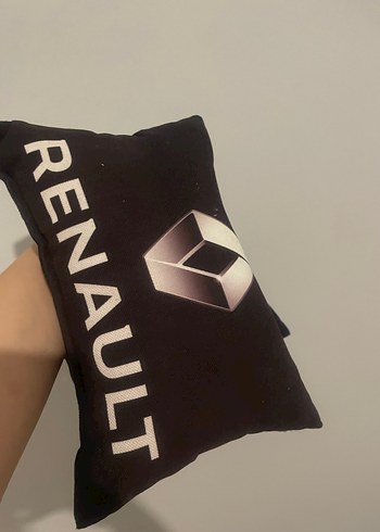 Renault Baskılı Siyah Yastık - Görsel 2