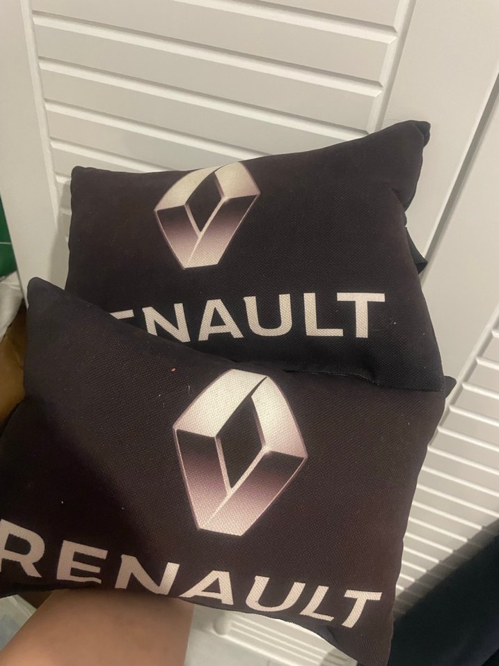 Renault Baskılı Siyah Yastık - Görsel 4