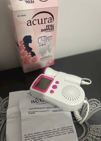 Diğer Acura Fetal Doppler - Bebek Nabız Ölçer