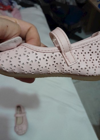 Kız Çocuk Pembe Tokalı Babet - Görsel 6