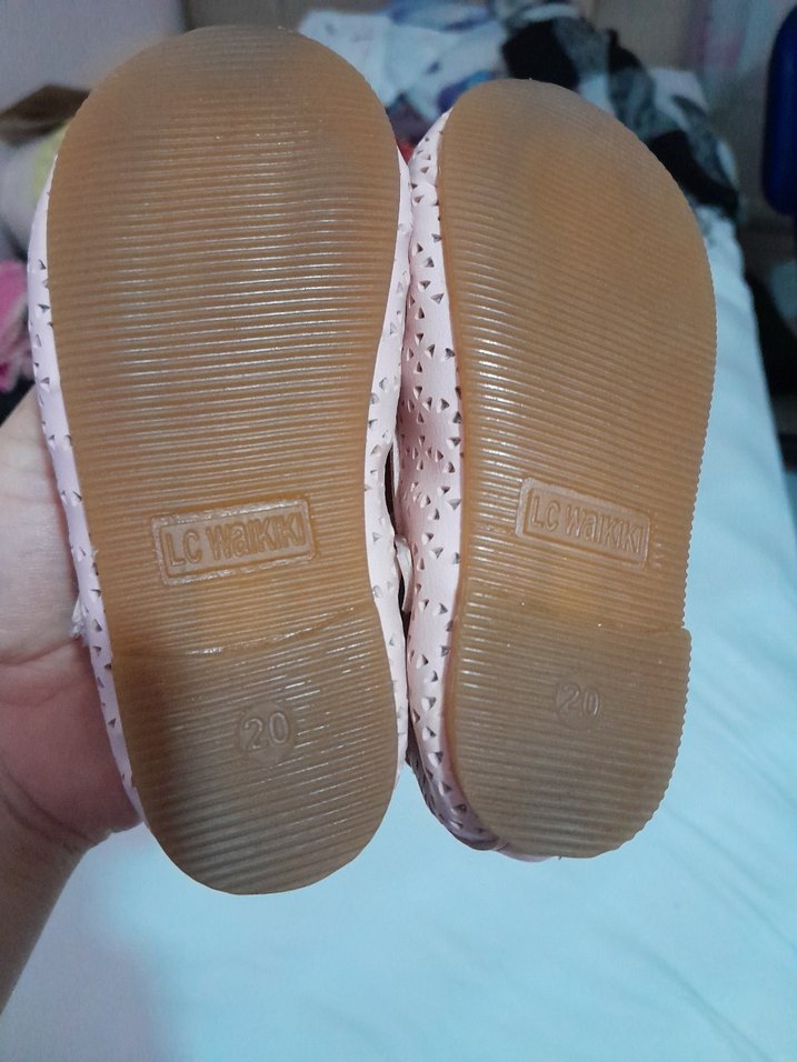 Kız Çocuk Pembe Tokalı Babet - Görsel 2