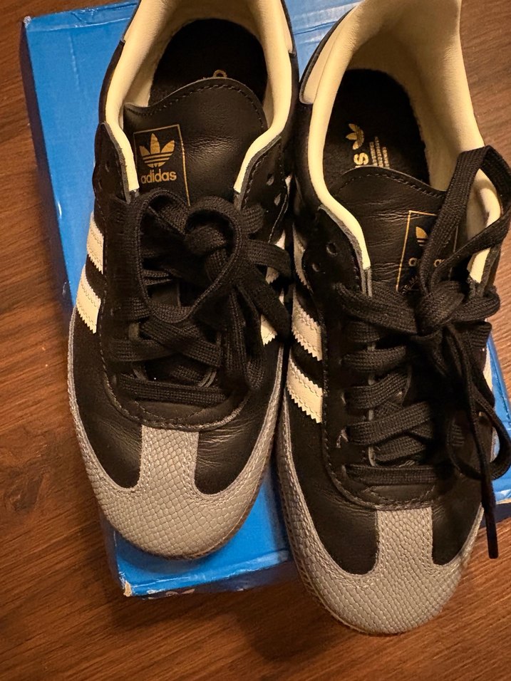 Siyah Adidas Samba Kadın Spor Ayakkabı - Görsel 2