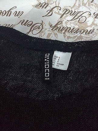 H&M yarım kol penye