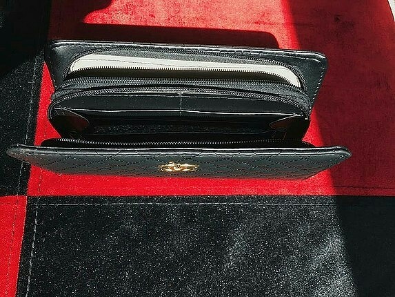 Chanel Chanel siyah cüzdan