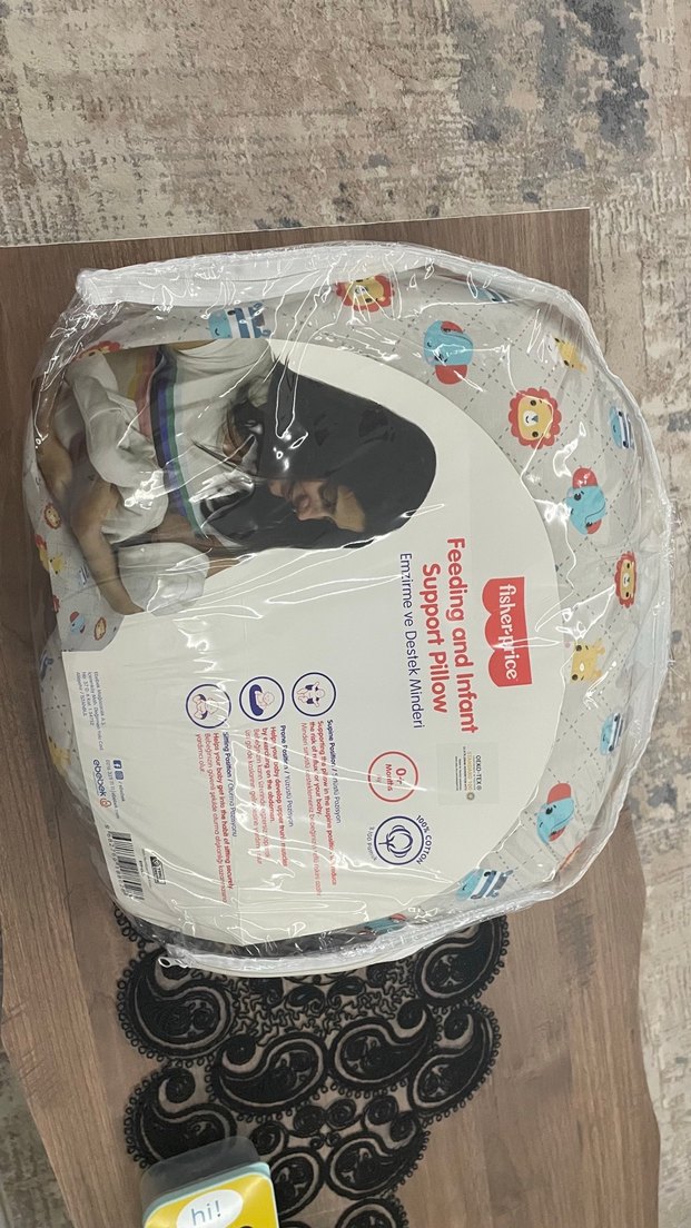 Renkli Desenli Emzirme ve Hamilelik Yastığı - Görsel 2