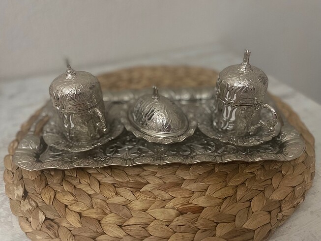 Bakır fincan seti - Görsel 2