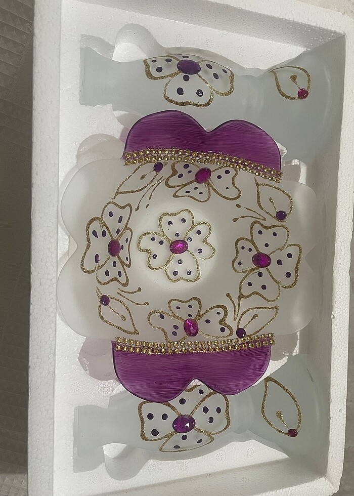 İkili Şamdan ve kase - Görsel 2