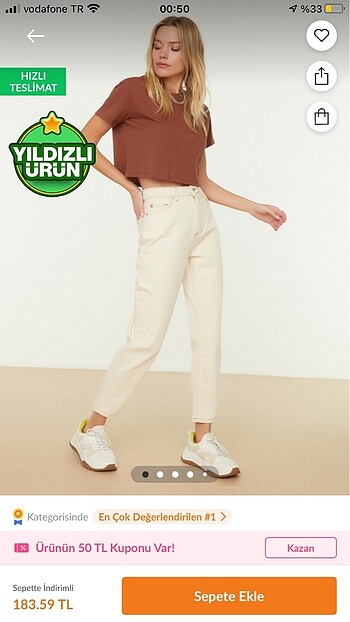 Trendyol Milla mom jeans