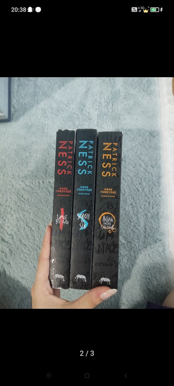 Patrick Ness - Kaos yürüyüşü serisi - Görsel 2