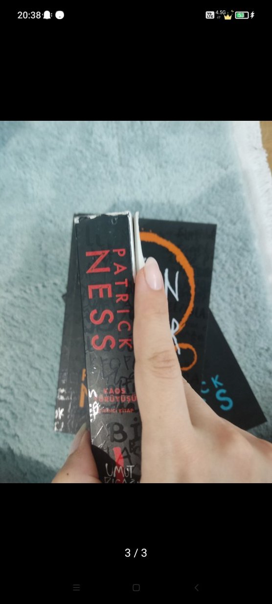 Patrick Ness - Kaos yürüyüşü serisi - Görsel 3