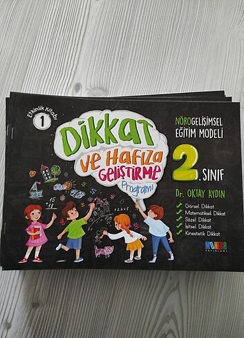 Dikkat ve hafıza geliştirme programı seti 2. Sinif 
